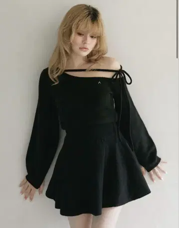 andmary Rhoda flare mini dress