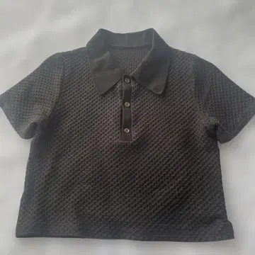 쉽스 코이즈미 리츠코 콜라보: 셔링 자카드 폴로 ONE SIZE