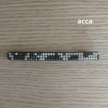 acca 아카 큐빅 머리핀 브라운