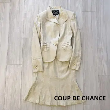 [ COUP DE CHANCE ] 쿠 드 샹스 상하의 정장 세트 아이보리