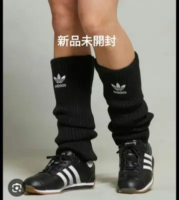 adidas 블랙 레그 워머