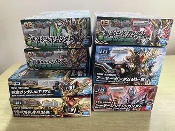 건담 프라모델 SDW HEROES 미조립 7개 세트 덤 포함