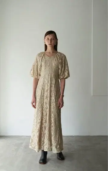 CLANE VINTAGE LACE PUFF ONE PIECE