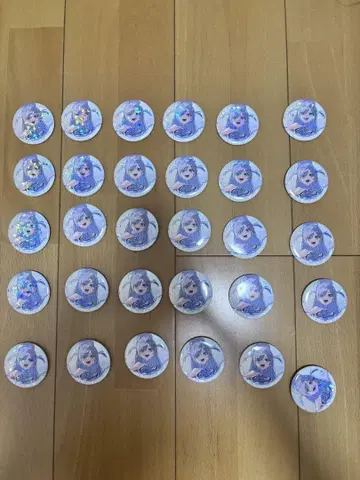 RAGE 요루노 쿠로무 캔뱃지 30개