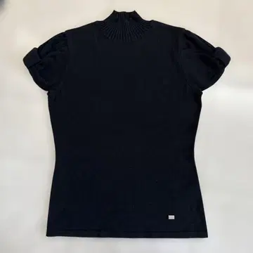 새상품 M'S GRASY 퍼프 슬리브 리본 상의