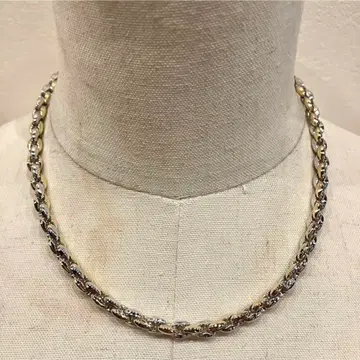 SILVER925 GOLD MIX 목걸이/실버/목걸이