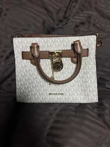 MICHAEL KORS 로고 패턴 핸드백
