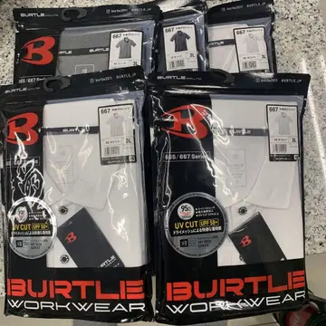BURTLIE 반팔 피케 셔츠 5장 세트 3L