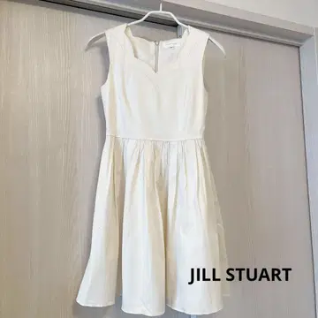 [ 하자품 ] JILL STUART 질스튜어트 화이트 원피스