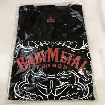 BABYMETAL FOX CITY T셔츠 M 사이즈 베비메탈