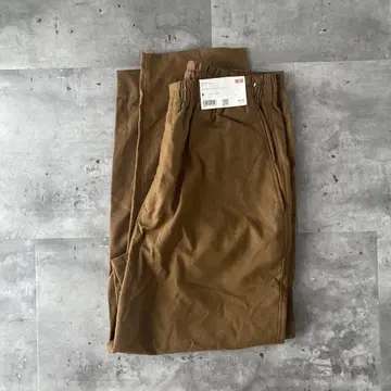 UNIQLO 플란넬 이지 와이드 핏 팬츠