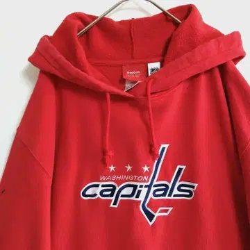A736 리복 NHL 후드 맨투맨 L 사이즈 US 구제 의류 빅