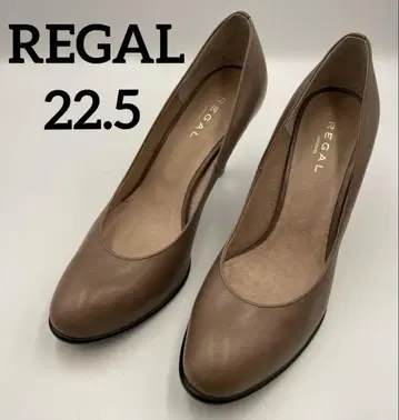 REGAL 리갈 펌프스 가죽 브라운 일본제 22.5cm 비즈니스