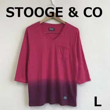 A0918A05 [STOOGE&CO] 7부 소매 티셔츠