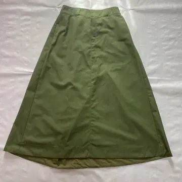 가격 인하 중 새상품급 Dickies 올리브 그린 플레어 롱 스커트