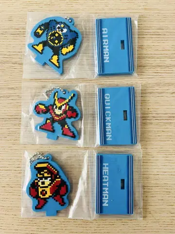 CAPCOM 픽셀 아트 키링 세트