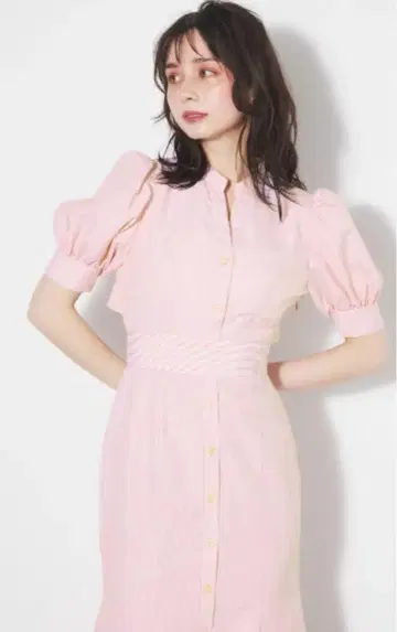 새상품 rienda 백프릴 오픈 머메이드 원피스 S 사이즈