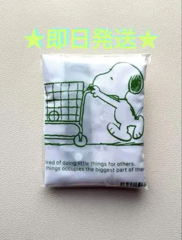 SNOOPY 레지봉투풍 에코백