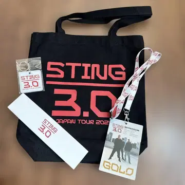 STING 3.0 일본 투어 2025 토트백 세트