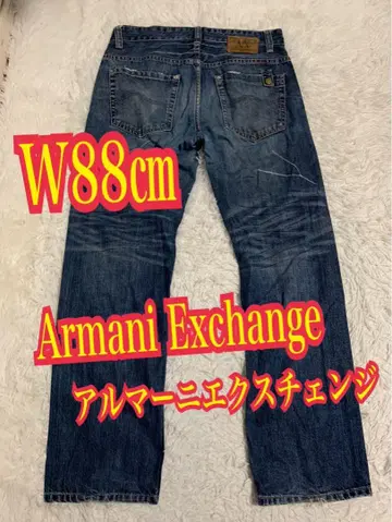 Armani Exchange 아르마니 청바지 인디고 W88cm