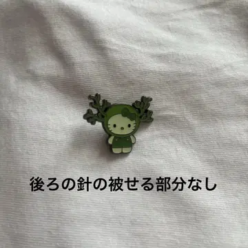 일본관 모즈쿠 키티 핀 배지