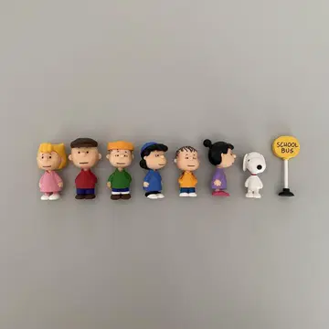PEANUTS 늘어서 3 7종류 컴플리트 스누피 가챠