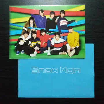 Snow Man 클리어 파일 A4 사이즈 2매 세트