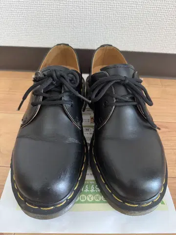 Dr. Martens 블랙 로퍼 3홀 UK4 23cm