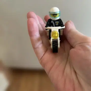 LEGO 경찰 바이크 미니 피규어