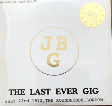 JEFF BECK GROUPE THE LAST EVER GIG