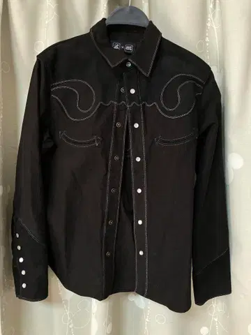 스프라툰 x ZOZOTOWN 이카스탄 셔츠 M 블랙 새상품급