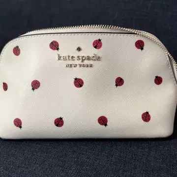 kate spade 무당벌레 프린트 파우치