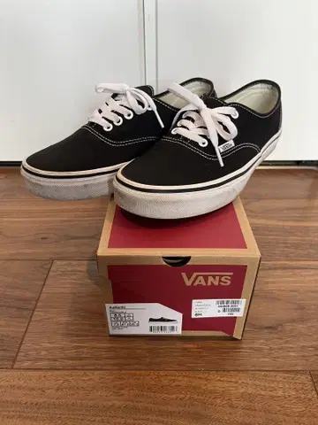 VANS 오센틱 블랙