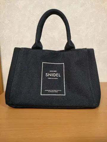 [ SNIDEL ] 데님 토트백