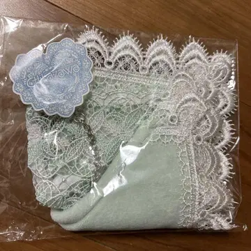 [ 새상품 ] 긴자와 레이스 프린세스 손수건 은방울꽃 파우치 세트