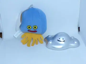 b드래곤 퀘스트 AM 타이머 피규어와 AM 작은 봉제 인형 호이미슬라임