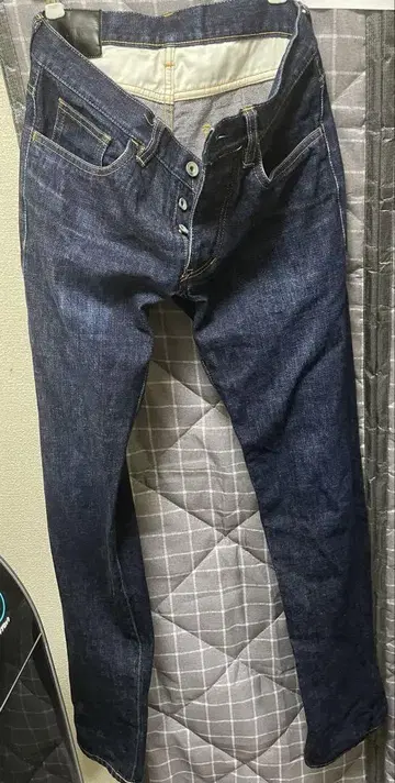 ATTACHMENT 어태치먼트 인디고 데님 사이즈 1=S W76