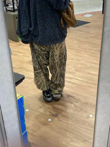 Real tree 카모플라쥬 패턴 워크 팬츠