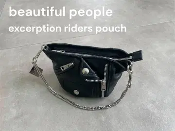 beautiful people riders pouch 핸드백