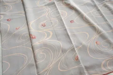 순수 실크 코몬 타츠타가와 단풍