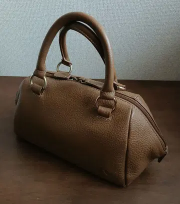 키타무라 가죽 핸드백 브라운