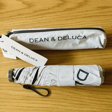 미사용 새상품 DEAN & DELUCA 접이식 우산 화이트 우천 겸용