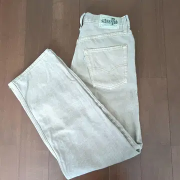[ used ] 리바이스 W24 L29 스트레이트 데님 베이지