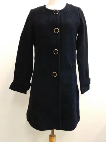 (R448) Bou Jeloud 부즈루드 노카라 롱 코트