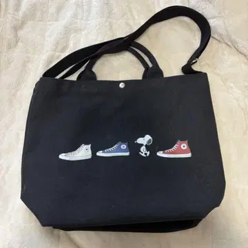 스누피 컨버스 가방 토트백 2way