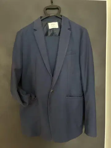 STUDIOUS 네이비 캐주얼 수트 셋업