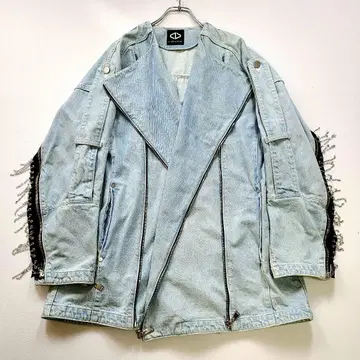 [아쿠오드 바이 차누] Jean Riders Jacket