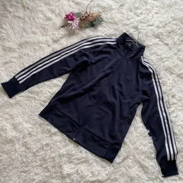 새상품급! adidas 네이비 저지 스트라이프(S) 긴팔