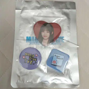 ive 레이 magazine ive 랜덤 핀 버튼 캔뱃지 배지