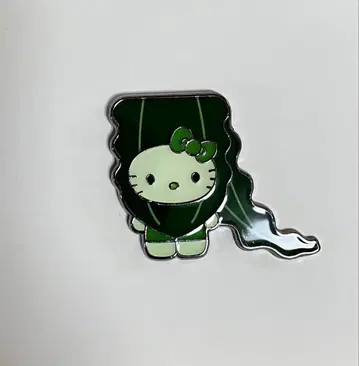 해조 키티 핀 배지 [ 네이비 ]